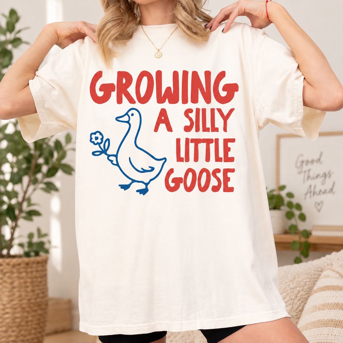 Comfort Colors Matching Mom Dad Couples Shirt, Goose Mama T-Shirt, Pregnancy Announcement Tee, New Expecting Parents Outfit Gift Baby Shower