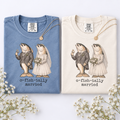 O-Fish-Ially Married Shirt for Wedding & Honeymoon, Funny Fish Newlywed Tee, Bride Groom Couple Wedding Gift