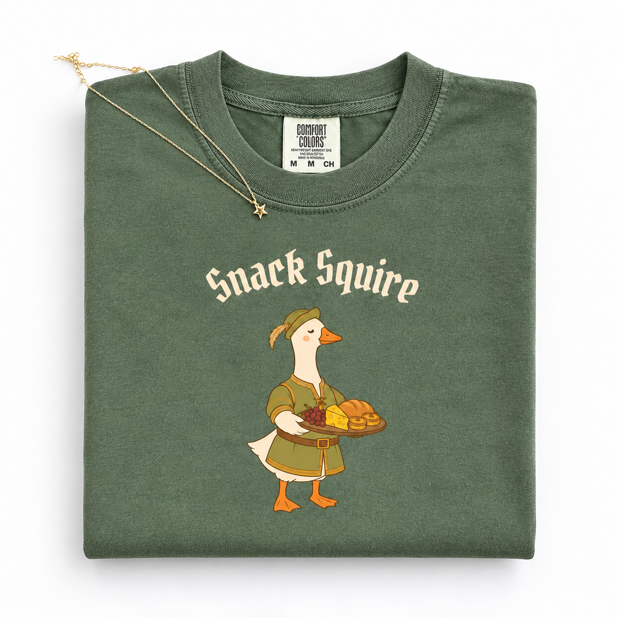 Funny Pregnancy Goose Matching Shirts, Medieval Expecting Mom and Dad Comfort Colors Tees, Pregnancy Gift for Couple