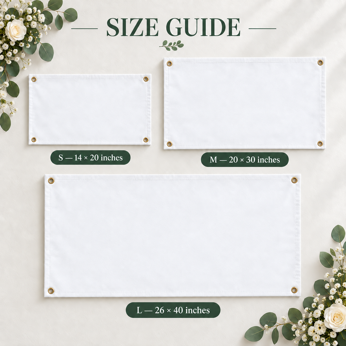 Personalized Wedding Flag, Custom Last-Name Guest-Book Banner with Lace Trim, Established Family Canvas Reception Sign Decor, Last Name Flag