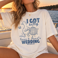 Custom Silly Goose Wedding Toss Shirt, Funny Wedding Guest Tee, Personalized Wedding Weekend Shirt