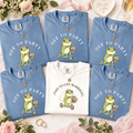 Funny Frog Bachelorette Shirts - Off to Get Married Bride Tee, Off to Party Bridal Party Shirts