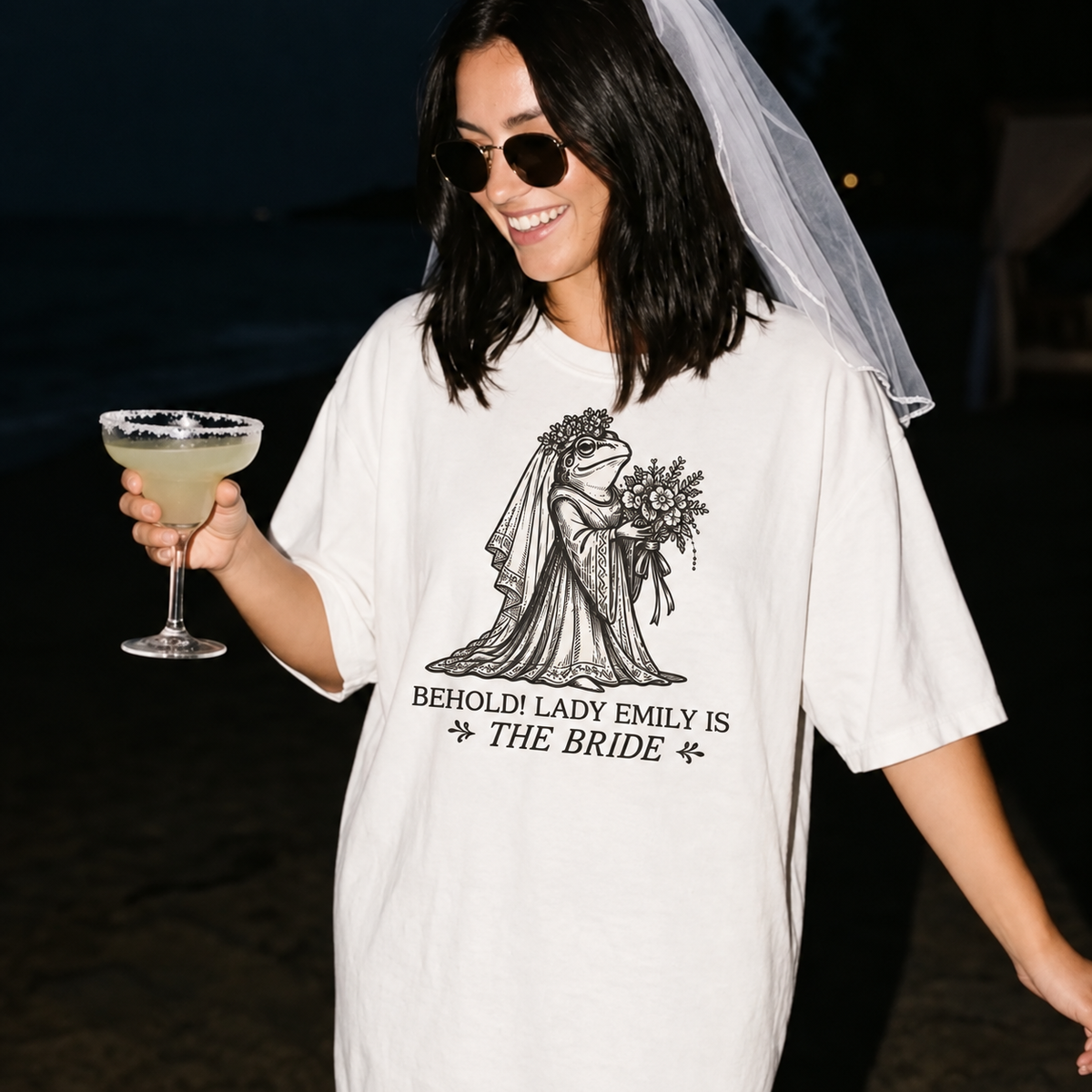 Medieval Frog Bachelorette Shirts, Renaissance Fair Bride & Crew Tees, Funny Romantasy Bridal Party Gift
