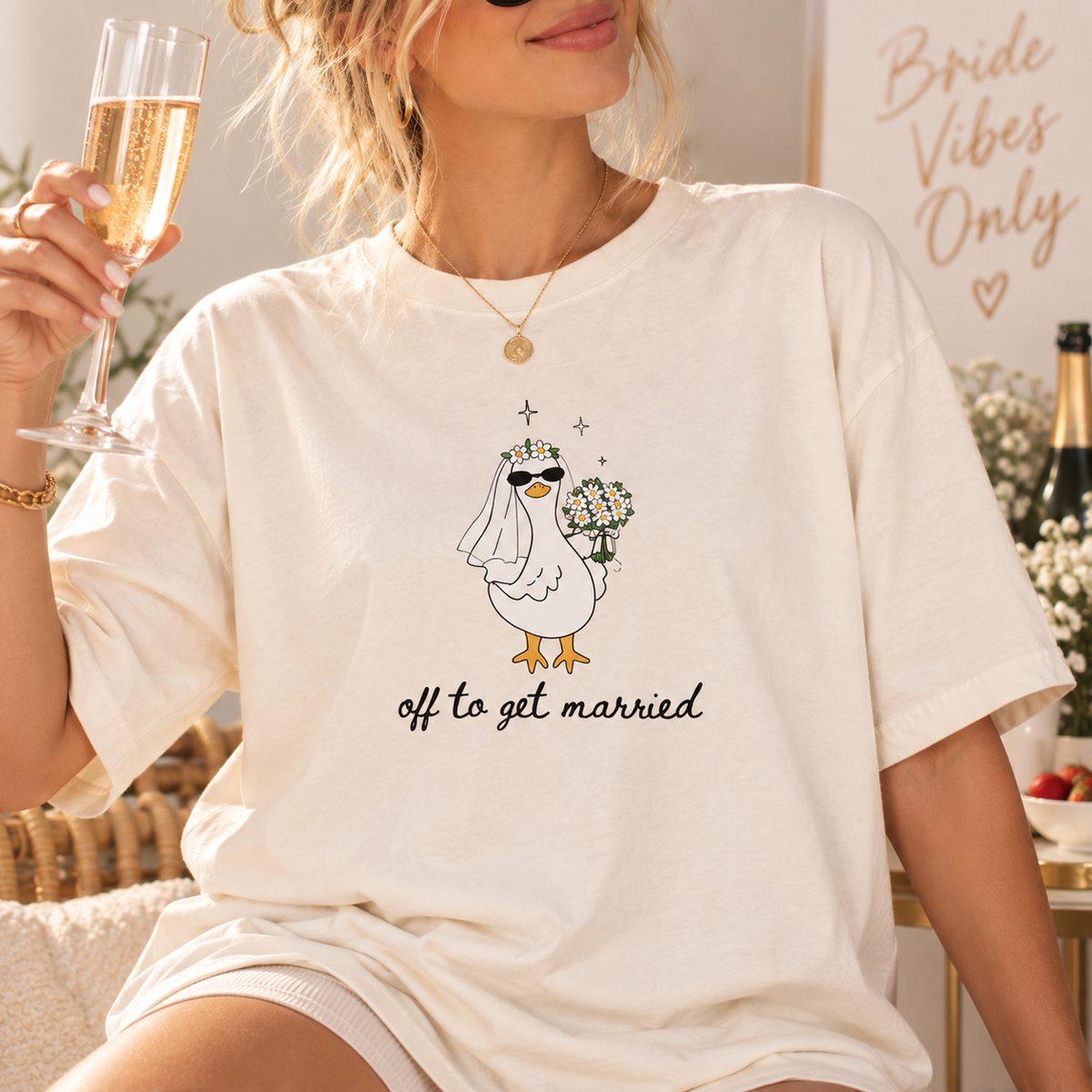 Funny Bride Squad Bachelorette Party Shirt, Off to Party Bridal Matching Shirt