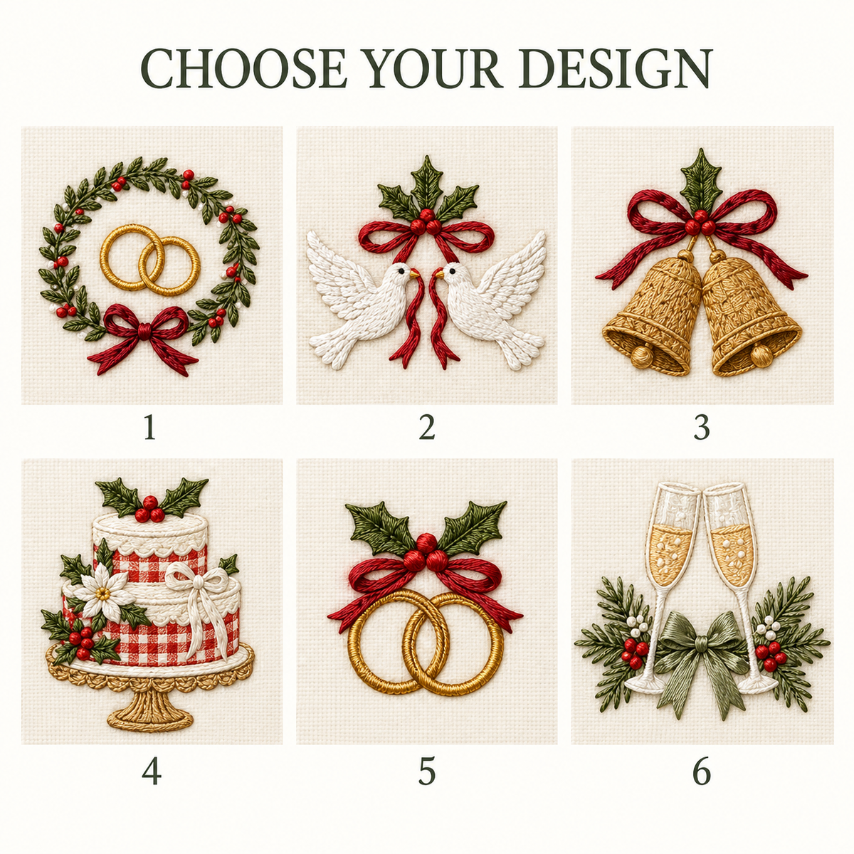First Christmas Married Ornament, Personalized Embroidered Hoop Ornament, Custom Wedding Christmas Keepsake, Newlywed Gift Decor