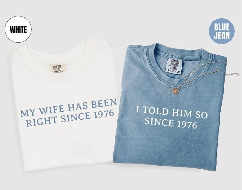 Funny 50th Anniversary Gifts, 50th Wedding Anniversary Tshirts For Parents, Personalized Anniversary Year, Funny Couple Gifts