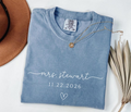Personalized Future Mrs Shirt , Engagement Shirt Future Wife Shirt Bride to be Shirt Engaged Shirt Mrs Gift