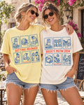 Getting Meowied & Bride’s Meow Crew Cat Bachelorette Comfort Colors Tees